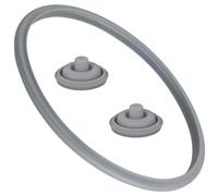 ALGOMAS® Pack Junta WMF Perfect Plus y 2 Juntas Indicador de Cocción | Goma de Silicona Compatible para Olla a Presión | Recambio de Tapa