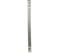 ALGON | 144 Pinchos de Metal para Brochetas Acero Inoxidable Reutilizable - Pinchos Metal 35 cm Resistentes y Antiadherentes, Ideales para Barbacoa, Parrilla y Cocina