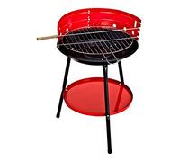 Algon | Barbacoa de Carbón Redonda 51cm con Refuerzo Resistente y Duradero - Parrilla Zincada Patas Estables y Diseño Funcional Fabricada en España Cumple Normativa de Seguridad CE