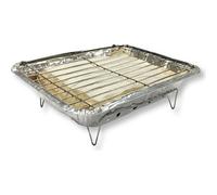Algon - Barbacoa Instantánea 800GRS - Resistente, Duradera y Portátil - Fácil de Limpiar - Versátil para Exteriores - Alta Calidad y nergética