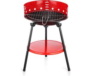 Algon - Barbacoa Redonda 50cm - Resistente, Duradera y Fácil de Limpiar - Versátil para Exteriores y Portátil