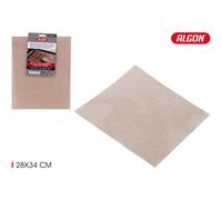 Algon - Rejilla Antiadherente BBQ/Horno 28x34cm - Alta Calidad, Resistente al Calor - Fácil de Limpiar - Ideal para Asados