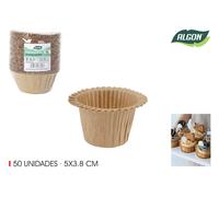 Algon Set de 50 Moldes de Papel para Horno