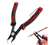 Alicate Corte Lateral 6 Pulgadas 3 en 1 Pelacables 20-10AWG PVC, 1 Unidades