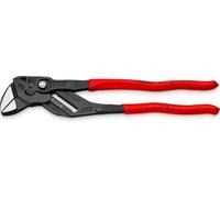 Alicate de corte y llave ajustable KNIPEX, combinado en una sola herramienta, con revestimiento de plástico antideslizante, 300 mm, modelo 86 01 300 SB