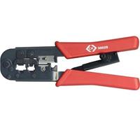 Alicate de crimpado C.K. para conectores modulares, 250 mm (430028)