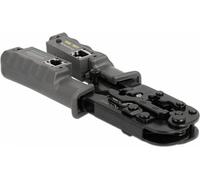 Alicate de crimpado de Delock con pelacables y probador de red para conectores de 8P (RJ45), 6P (RJ12/11) o 4P (RJ10)