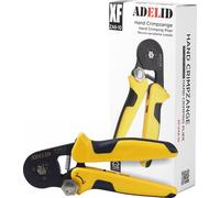 Alicate de crimpar, alicates de crimpar, pinzas de crimpar, para terminales aislados y no aislados de 0,08-10 mm²
