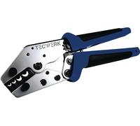 Alicate de crimpar, longitud 205 mm, para secciones de 0,5-6 mm² (AWG 20...10), marca TECWERK