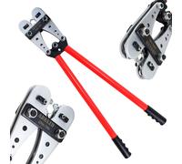 Alicate de crimpar, modelo Zange, para terminales de cable tipo tubo, rango de 25-150 mm²