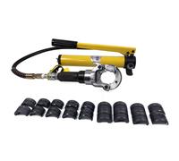 Alicate hidráulico de crimpado – Presión de 6 toneladas – Forma en V y forma TH – 12-32 mm – Para tubos