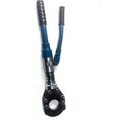 Alicate hidráulico para cortar cables, funcionamiento manual, con una fuerza de 70 kN. Herramienta para el trabajo de metales