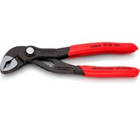Alicate para bombas de agua Knipex Cobra, según la norma DIN ISO 8976, de 150 mm de longitud y 30 mm de apertura, color gris mate - 87 01 150 SB