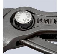 Alicate para bombas de agua Knipex Cobra, según la norma DIN ISO 8976, longitud 300 mm, capacidad de sujeción 60 mm, cromado - 87 03 300 SB