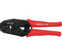 Alicate para conectar terminales, YATO YT-2250. Alicate para crimpar, para conectar terminales y conectores de cable, de 0,5 a 6 mm