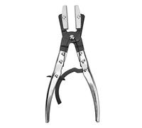 Alicate para pellizcar mangueras, alicate con mordaza de trinquete para abrazaderas de manguera y mecanismo de bloqueo automático, alicates universales giratorios para tubos de (30,5 cm/12 pulgadas)
