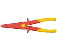 Alicate plastico b/plana semiredonda 220mm vde 98 62 02 knipex