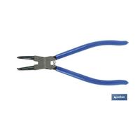 Alicates circlip interior curvo m-225 mm