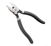 Alicates de 8 pulgadas, cortadores de alambre de acero al cromo vanadio con mango ergonómico, para cables eléctricos y manualidades (A)