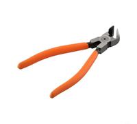 Alicates de ángulo recto de 150 mm, cortadores de alambre electrónicos con carga de resorte para corte plano, tijeras diagonales para reparación de PCB