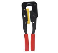 Alicates de cable Alicates para engarzar cables planos Herramienta de engarzado para red de alambre electrónico de acero 45 Rango de altura de engarzado 6 27,5 mm Longitud total 241 mm
