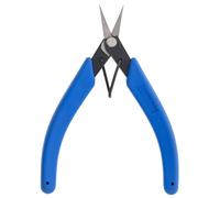 Alicates de corte de precisión, 8,3 pulgadas, color azul, con mango de plástico