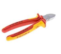 Alicates de corte diagonal Knipex 180 mm VDE probado hasta 1000V