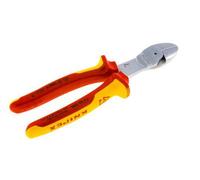 Alicates de corte diagonal Knipex 200 mm VDE probado hasta 1000V