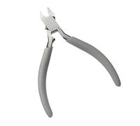 Alicates de corte en ángulo, tapón ajustable con mecanismo de resorte para corte de metal y trabajo de detalle, cortadora antideslizante con resorte