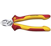 Alicates de corte lateral con pelacables, profesionales, para electricidad, marca Wiha