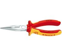 Knipex Alicate de montaje 25 06 160 – aislado VDE 160 mm, cromado, mangos bicomponentes