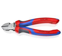 Alicates de corte lateral knipex 160 mm rojo azul