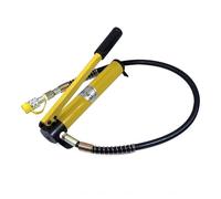 Alicates de crimpado hidráulicos VT Contour Radial Press for tubos de cobre de 360°, incluye mordazas de prensa V de 12-28 mm y TH de 16-32 mm