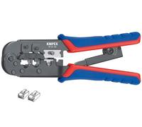 Knipex Crimpadora para conectores Western 97 51 10 SB – 190 mm, mangos multicomponente en blister