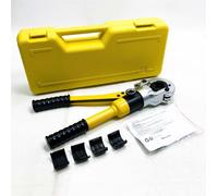 Alicates de crimpado Snowtaros, alicates para crimpar tubos con prensa de contorno TH, modelos TH16, TH20, TH26, TH32 mm, alicates de crimpado con cabeza giratoria de 360° y mango de goma ergonómico, 