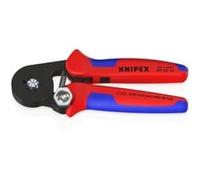 KNIPEX Alicate autoajustable para crimpar punteras huecas de acceso lateral en blister con mangos multicomponente 180 mm, 97 53 14 SB