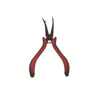 Alicates de enlace de bola para coches RC y cuadricópteros: alicates de metal de precisión para extracción de hebilla de rótula, color rojo
