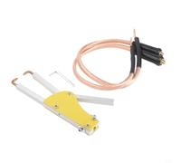 Alicates de soldadura por puntos industriales portátiles | Pinzas profesionales de soldadura a tope con presión ajustable para reparación de placas de acero de 1+1 mm | Mango aislado epoxi | 123 mm de