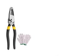 Alicates deslizantes de extracción de tornillos de aleación de acero para tornillos oxidados rotos, herramienta de extracción de cabeza de perfil bajo, 220 mm (6 y 9 pulgadas)