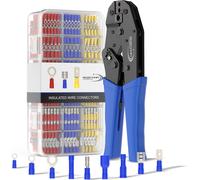 Alicates para crimpar terminales, conectores planos, fundas para conectores planos, juego de 700x