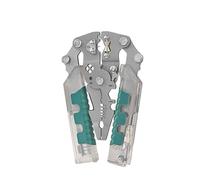 Alicates para pelar cables, herramienta de crimpado, electricista multifuncional con detector de voltajes, fácil de usar, electricista multifuncional