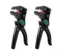 Alicates Pelacables Automáticos Ajustables Longitud(2PCS) | Longitud ajustable dual, fuerza de pelado variable, para ideal para cables para simples y multiconductores