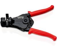 Alicates pelacables Knipex, longitud 180 mm, para cables de 0,5-0,75 / 1,0 / 1,5 / 2,5 / 4,0 / 6,0 mm², color . Modelo: 12 21 180 SB