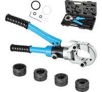 Alicates Prensadores Tuberías Multicapa U,prensa multicapa prensar para tubos de plástico,tubos compuestos de aluminio,multicapa prensadora alicates con cabezal giratorio de 360°,U16,U20,U25,U32 mm