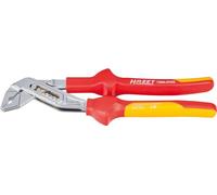 Alicates universales HAZET 759N-2VDE I articulación en caja I superficie VDE con aislamiento de seguridad hasta 1000 V I rango de sujeción hasta 35 mm I para tareas y aplicaciones cotidianas