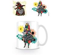 Disney Taza de cerámica Alice in Wonderland Curioso Multicolor