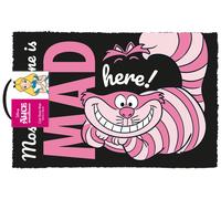 Alice IN Wonderland We'Re All Mad Here Doormat Felpudo Pyramid International