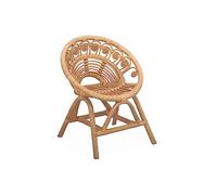 Alice's Garden sweeek-Silla Infantil de ratán Natural - 46x39.5x55 cm