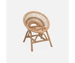 Alice's Garden sweeek-Silla Infantil de ratán Natural - 47x39.5x53 cm
