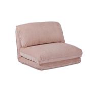Alice's Garden sweeek-Sillón Cama Convertible de Pana Gruesa, Cosy, Rosa pálido, 78x82x58 cm